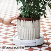 Diameter Plant Roller Plant Coaster 360-degree Rotating Plant Caddy
