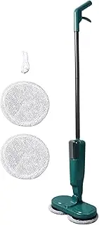Steam Mop for Hardwood Tile Marble Floors, Spin Mop with Water Sprayer Lightweight Cordless Steam Mops for Floor Cleaning (FuerdichmVG715U-11)