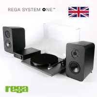 在飛比找誠品線上優惠-Rega System One黑膠唱盤音響組合/ 黑色