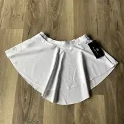 MARIIA Crown Girls Ballet High Low Pull On Skirt ME635 White - Small
