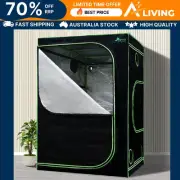 Grow Tent Light Kit 150x150x200CM 1000W LED 4 Inch Vent Fan Full Spectrum 0-4IN