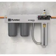 Puretec HYBRID-R1 Dual Filter & UV System 75 Lpm Reversible Mounting Bracket