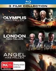 Olympus Has Fallen / London Has Fallen / Angel Has Fallen Blu-ray