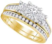 1 CTW-Diamond 1/5CT-CPR BRIDAL SET