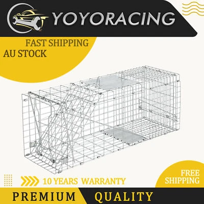 Extra Large Humane Animal Trap Cage Possum Fox Koala Bird Rabbit Rat Live Catch