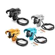12-80V U8 10W 1500Lm LED Spot Fog Hi/Low Beam Motorcycle Bike Driving Light Headlight BLUE