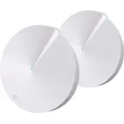 2PK TP Link AC1300 Mesh Router Giga Quad Core MU-MIMO Whole Home WiFi System WHT