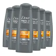 DOVE MEN + CARE Fortifying 2 in 1 Shampoo and Conditioner for Resilient and