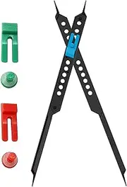 Proportional Scale Divider 10 inch Proportional Divider Drawing Tool for ArtistsPremium Adjustable Caliper and Subject Scale Divider for Artist Drawing Measurement Tools Okal-au