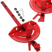 New Red Miters Gauge Aluminum Alloy Handle Benches Table Saw Router Miters Gauge