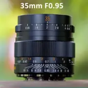 Brightin Star 35mm F0.95 Night God Large Aperture Lens for M4/3 Canon Sony Fuji