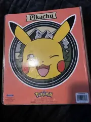 Pokemon Pikachu Trading Cards 3-Ring Licensed Vinyl Binder, 1.5”