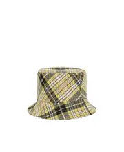 Vintage-Check reversible bucket hat S,L,M Multicolor