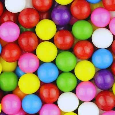 Pastel 5/8" Gourmet Candy Mini Gumballs 6 Pound Machine Bulk Vending Gum Ball