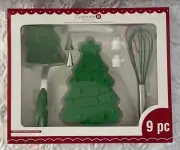 Baking Set Bakeware Christmas Tree Mold Whisk Spatula Noel Gifts For Her Bakers