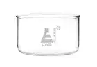 Crystallizing Dish, 300ml - Flat Bottom - Borosilicate Glass - Eisco Labs