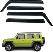 Side Window Wind Deflectors, Compatible with Suzuki Jimny MK4 JB64W-JB74W 2019-2023 5Doors Car Accessories