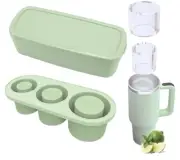 Sieve Ice Cube Tray for Stanley Cup 30-40 oz Tumbler Cup Ice Mold Silicone Ice