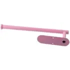 Pink Tissue Roll Holder Square Toilet Paper Rack Paper Holder Office, Bathroom
