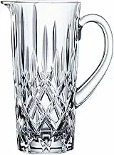 Nachtmann Noblesse Pitcher, Clear – Premium Crystal Beverage Jug with Wide Spout for Smooth Pouring – Ideal for Water, Juice & Cocktails – 1160 ml Capacity