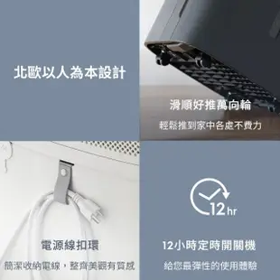 【Electrolux 伊萊克斯】16L 極適家居700清淨除濕機 除濕適用空間20坪(ED1671DC/ED1671WC 兩色任選)