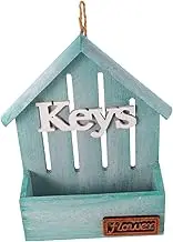 ULTECHNOVO House Shape Key Mount Multi Functional Storage Holder for Home Decor Retro Design for Organizing Keys and Accessories