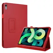 MCC iPad (A16) 11-inch 2025 Folio Leather Apple Smart Case Cover iPad11 11th Gen [Red]