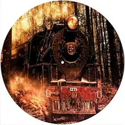 Slipmat Slip Mat Scratch Pad Felt for Any 12" LP DJ Vinyl Turntable Record Player Custom Graphical - Steam Train 2