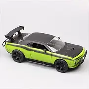 Scale Finished Model Car 1:24 Diecast Vehicle 2011 for Dodge Challenger SRT8 Simulation Alloy Muscle Car Model Collectible Gift Miniature Replica Car