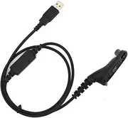KTGTCMPBMK Fit for Motorola USB Programming Cable Fit for Motorola Walkie Talkie DP4400 4600 APX2000 6000 7000 DGP4150 6150 Two Way Radio Accessories