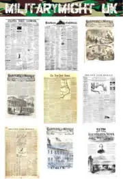 1/6 SCALE 12" FIGURES NEWSPAPERS US CIVIL WAR DIORAMA MODEL GI JOE DID