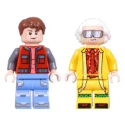 LEGO 10300 Back To The Future Marty McFly & Doc Brown Minifigures set NEW