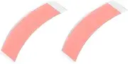 72Pcs Red Duo- Lace Wig Double Tape Slitting Line Sided Adhesive Extension Hair Strips for Toupees/Lace Wig Film