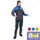 【JUMP 將門】TV2套裝布面內裡 全方位反光防水套裝風雨衣 (含防水雨褲) 藍黑 M-4XL I BNN
