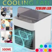 Portable Air Cooler Mini Air Conditioner Fan USB Personal Desktop Cooling Fan AU