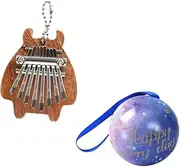 JOINPAYA Beginner's Kalimba 1 Set 8 Keys Mini Piano for Boys and Girls Adults Relaxing Musical Instrument for Occasion