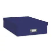 Pioneer Scrapbooking Storage Box - Bright Blue (Same Shipping Any Qty)
