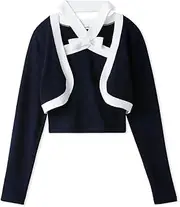 [SNIDEL] SWNT242099 Women's Bolero Set Halter Knit Pullover