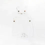 Ponchik Babies + Kids - Cotton Dungaree Overalls - Daisy