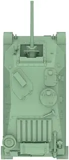 MRY-SFW HO Scale Railway Military Model Kit Soviet SU-76D Tank Destroyer
