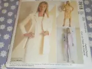 McCALL'S 3918 MISSES/PETITE JACKET DRESS TOP & PANTS PATTERN UNCUT-18-20-22-24