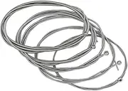 BIUDECO 5pcs Universal String Bass Strings Electric Bass Strings Musical Instrument Metal Strings