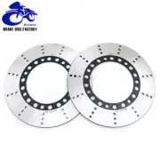 Round Front Brake Disc Rotors for Kawasaki Z 750 Sport 80-84 VN 750 Vulcan 86-06