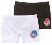 Shimmer and Shine Girls 2 Pack Size Seamless Boyshorts - Large 12
