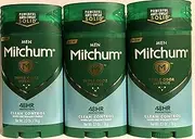 Mitchum Antiperspirant & Deodorant For Men - Invisible Solid - Clean Control - Net Wt. 2.7 OZ (76 g) Per Stick - Pack of 3 Sticks