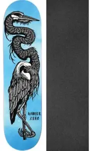 Zero Skateboards Heron 8.25" Skateboard Deck + griptape