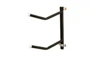 Stubbs Removable Clip-On Twin Saddle Rack (Black) (One Size)