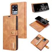 DG.Ming Samsung Galaxy S20 Ultra Detachable Folio Case Cover G988 [Brown]