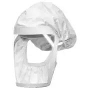 PAPR Hood Full Face Respirator Low Profile Universal Fit White NIOSH 4 Pack