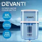 Devanti Water Cooler Dispenser 22L Filter Bottle Container 7 Stage Filtration
